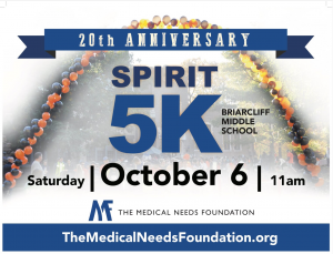 20th Anniversary Spirit 5K for The Medical Needs Foundation
